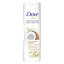 Lotiune Corp DOVE Restoring Ritual, 250 ml, cu Extract de Ulei de Cocos si Lapte de Migdale, Lotiuni de Corp Dove, Lotiuni de Corp, Lotiune pentru Corp, Lotiune Ingrijire Corp, Lotiune Hidratanta, Lotiune pentru Piele Uscata si Sensibila