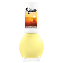 Lac de Unghii 637 Sun-Drunk in Malibu Miss Sporty 1 Minute to Shine, 7 ml, Oja, Oja Colorata, Oja pentru Unghii, Lac pentru Unghii, Lac de Unghii Colorat, Lac de Unghii Miss Sporty, Oja Miss Sporty, Oja Galbena, Lac Galben