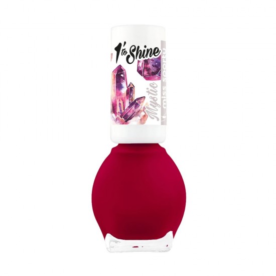 Lac de Unghii 648 Divination Miss Sporty 1 Minute to Shine, 7 ml, Oja, Oja Colorata, Oja pentru Unghii, Lac pentru Unghii, Lac de Unghii Colorat, Lac de Unghii Miss Sporty, Oja Miss Sporty, Oja Rosie, Lac Rosu
