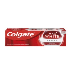 Pasta de Dinti COLGATE Max White Expert Original, 75 ml, Pasta de Dinti pentru Albire, Articole Igiena Dentara, Pasta Dinti Colgate, Pasta Dinti Albire, Pasta Dinti Sensibili,Produse pentru Ingrjire Orala