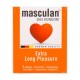 Set 3 Prezervative cu Striatii Fine, Masculan Long Pleasure, Prezervative Masculan, Prezervative cu Pelicula Lubrifianta, Prezervative cu Rezervor Transparent, Set de Prezervative Masculan
