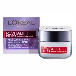 Crema Antirid de Zi cu Acid Hialuronic L’Oreal Paris Revitalift Filler, 50 ml, Crema de Zi, Crema Anti-Rid, Crema Impotriva Ridurilor, Crema cu Acid Hialuronic, Crema L’Oreal Paris, Crema Revitalift, Crema Revitalift de Zi