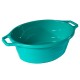Lighean Oval cu Manere STERK, Capacitate 4 L, Dimensiune 36x25x12 cm, Material Plastic, Culoare Turcoaz, Lighean cu Manere, Lighean Oval, Lighean Plastic