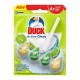 Odorizant WC DUCK Active Clean Citrus, Parfum de Citrice, Odorizant Toaleta DUCK, DUCK Odorizant Anticalcar pentru WC, Odorizant pentru Toaleta cu Suport, Bile Odorizante WC, Odorizant Dezinfectant pentru WC