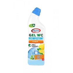 Dezinfectant Gel Toaleta Misavan Citrus, 1L, Dezinfectant pentru Toaleta 1L, Dezinfectant Tip Gel pentru Toaleta, Dezinfectant Ieftin Toaleta, Dezinfectant Sanitare Misavan