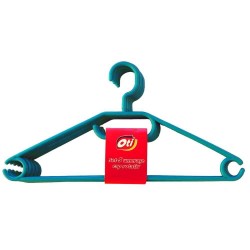 Set 5 Umerase OTI din Plastic, Cap Rotativ, Diverse Culori, Umeras din Plastic cu Cap Rotativ, Umerase pentru Haine, Umeras din Plastic pentru Haine, Umerase de Plastic