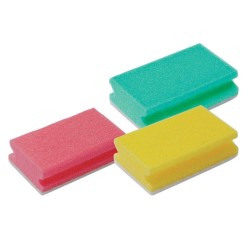 Set 3 Bureti Canelati Universali, Diverse Culori, Burete Vase, Burete Bucatarie, Bureti Curatare, Burete pentru Menaj, Bureti pentru Casa, Burete Bucatarie, Bureti de Vase, Burete pentru Vase, Bureti Clasici de Vase