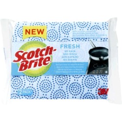 Burete SCOTCH BRITE Delicat Clasic Fresh, 2 Buc/Set, Burete Bucatarie, Bureti de Vase, Burete pentru Vase, Bureti Clasici de Vase, Burete Vase Scotch-Brite, Bureti Vase Scotch-Brite