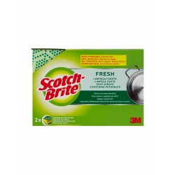 Burete SCOTCH BRITE Fresh cu Protectie Unghii, 2 Buc/Set, Burete Bucatarie, Bureti de Vase, Burete pentru Vase, Bureti Clasici de Vase, Burete Vase Scotch-Brite, Bureti Vase Scotch-Brite