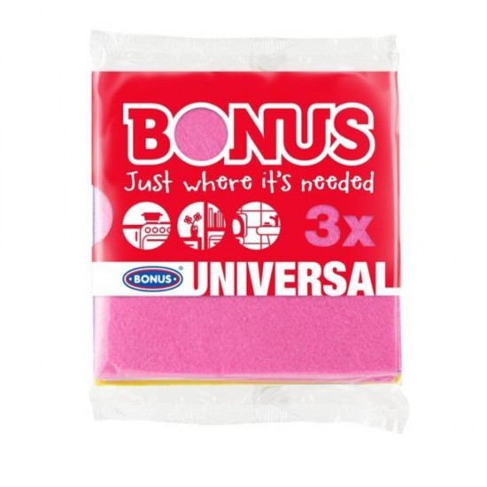 Set 3 Lavete Universale BONUS, Multicolor, Lavete din Microfibra, Set Lavete, Laveta Universala, Lavete Universale, Lavete pentru Curatenie, Lavete Menaj, Lavete pentru Bucatarie, Lavete pentru Vase, Laveta Universala