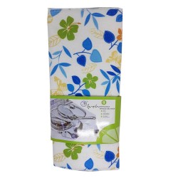 Laveta Vase din Microfibra, 38x50 cm, Model cu Flori, Lavete Microfibra pentru Casa, Lavete Universale, Laveta Universala, Lavete Uz Universal pentru Curatenie, Lavete pentru Casa si Bucatarie, Lavete pentru Vase