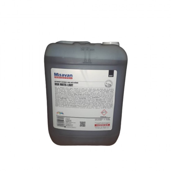Detergent Lichid Misavan Light Dish Matic 10L, pentru Masina de Spalat Vase, Detergent Masina de Spalat Vase, Detergent Vase, Detergent Masina de Spalat Vase Misavan, Detergent Misavan, Detergent Misavan Dish Matic, Detergent Lichid Masina de Spalat Vase