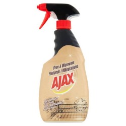 Solutie Spray Degresant AJAX Oven and Microwave, 500 ml, Spray Degresant, Solutie Degresanta, Detergent cu Pulverizator pentru Microunde, Detergent Ajax pentru Cuptor, Solutie pentru Cuptor, Detergent Curatare Microunde, Spray pentru Microunde