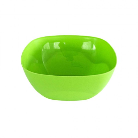 Bol Patrat Sentosa, 16.7 cm, Plastic Verde, Bol Plastic, Boluri de Plastic, Castron de Plastic, Castroane de Plastic, Bol Salata de Plastic, Boluri de Plastic pentru Bucatarie, Boluri Patrate de Plastic pentru Bucatarie, Castron Mic de Plastic