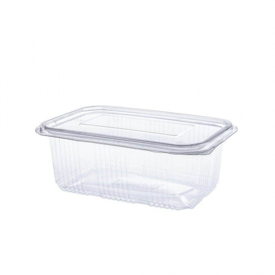 Caserole Plastic cu Capac, 200x130x70 mm, 100 Buc/Set, 1500 ml, cu Capac Detasabil, Transparent, Caserole de Unica Folosinta, Caserole cu Capac din Plastic, Caserole din Plastic, Set Caserole din Plastic, Caserola din Plastic de Unica Folosinta