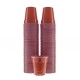 Pahare Plastic Unica Folosinta, 166 ml, 100 Buc/Set, Culoare Maro, Pahare din Plastic Tonomate, Pahare Maro de Unica Folosinta, Pahar pentru Tonomatele de Cafea, Pahare pentru Tonomatul de Cafea, Vesela de Unica Folosinta, Pahare din Plastic la Set