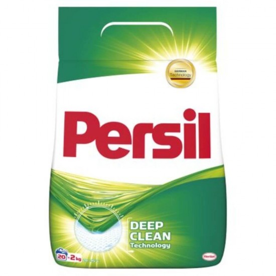Detergent Pudra Rufe Persil Deep Clean, 2 Kg pentru 20 Spalari, Parfum Fresh, Detergent Automat pentru Haine, Solutii Curatare Haine, Detergent Rufe Automat, Detergent Pudra Rufe Colorate