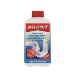 Gel Desfundare Tevi Mellerud, 1 L, Solutie Gel pentru Desfundarea Tevilor de Scurgere, Gel Desfundare Scurgere, Solutie Desfundare Conducte, Solutie Desfundare Tevi, Solutii pentru Desfundarea Tevilor, Solutii pentru Desfundarea Scurgerilor