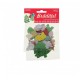 Bradatel Autoadeziv DACO, Material Spuma, 51 Buc/Set, Multicolor, Accesorii Craft, Barzi Autoadezivi, Braduti Colorati din Spuma, Forme Decorative Craciun, Brazi Decorativi din Spuma, Brad din Spuma Autoadeziv, Decoratiuni din Spuma Craciun