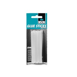 Set 6 Rezerve Batoane Siliconice de Lipit, Diametru 11 mm, pentru Pistol Bison Super, Batoane Pistol de Lipit, Rezerve Pistol Lipit la Cald, Batoane Pistol Lipire Calda, Baton Adeziv pentru Pistol de Lipit, Batoane Hot Glue Gun, Batoane Pistoale de Lipit