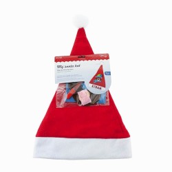 Set Creativ Caciula Mea de Mos Daco, Fetru, Rosu, Set Caciula Craciun, Caciula Craciun, Set Caciula Mos, Caciula Mos, Set Decorat Caciula Mos, Set Decorat Caciula Craciun, Kit Personalizare Caciula Mos Craciun