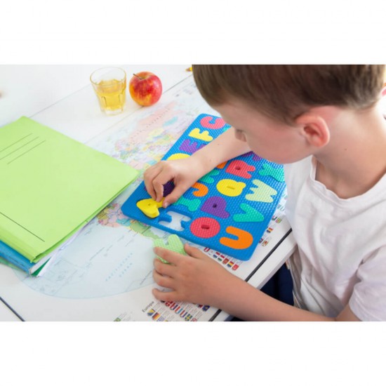 Set Didactic Daco Invata Alfabetul, Litere A-Z, Material Spuma, Multicolor, Set Didactic Copii, Set Didactic pentru Copii, Set Didactic Alfabet, Set Didactic Alfabet Daco, Set Didactic din Spuma, Set Didactic Alfabet din Spuma