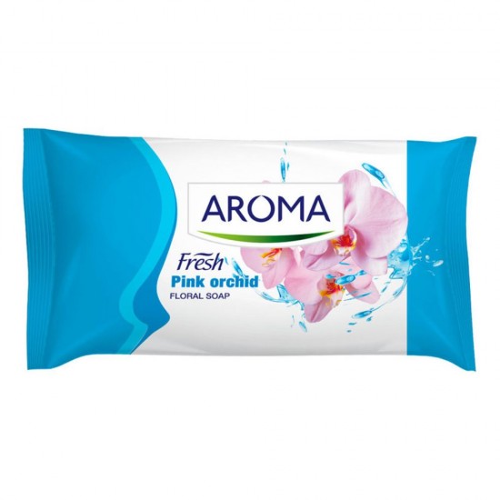 Sapun Solid AROMA 75g, Orhidee Roz, Sapun pentru Maini, Sapun Parfumat, Sapun AROMA, Sapun Dezinfectant