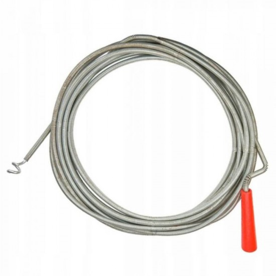 Spirala pentru Desfundarea Tevilor Top Tools, Diametru 10 mm, Lungime 8 m, Spirala Teava, Spirala pentru Teava, Spirala pentru Tevi, Spirala Desfundare, Spirala pentru Desfundare, Spirala Desfundare Tevi, Spirala Tevi Top Tools 