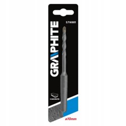 Burghiu pentru Carote Diamantate Graphite, 10x200 mm, Burghiu, Burghiu Carote, Burghiu Carota, Burghiu pentru Carote, Burghiu pentru Carota, Burghiu Carota Diamantata, Burghiu Carote Diamantate, Burghiu Lung Carota 