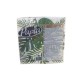 Set 20 Servetele Decorative Papia, 3 Straturi, 33x33 cm, Model Plante, Verzi Pachete Servetele Decorative, Servetele Decorative cu Modele, Servetele Evenimente si Sarbatori, Servetele Festive, Servetele Ocazii
