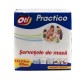 Servetele Masa OTI Practico, 1 Strat, 33x33 cm, 80 Servetele/Set, Culoare Alba, Servetele Albe de Masa, Prosoape de Hartie si Servetele, Servetele Uscate, Servetele de Unica Folosinta, Servetele Uscate de Masa