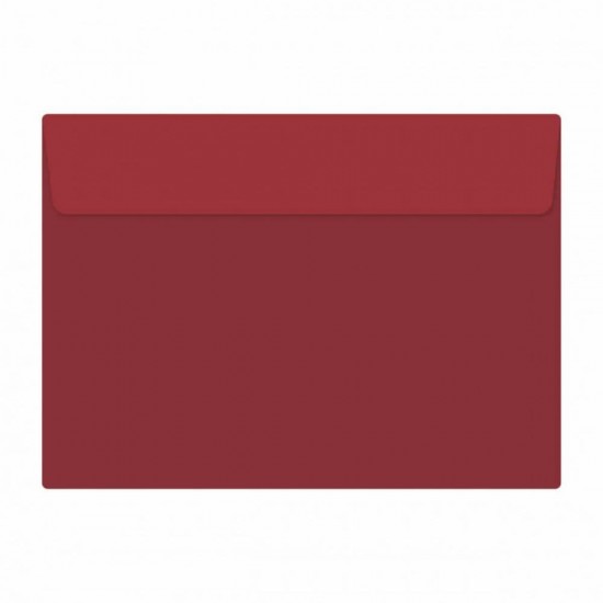 Set 25 Plicuri Color Siliconice DACO, 13x18 cm, 120 g/m², Bordo, Plicuri Colorate, Plicuri Invitatii, Plicuri Autoadezive, Plicuri din Hartie, Plic Siliconic, Plic Color