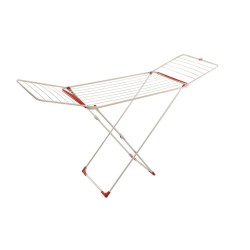 Uscator de Rufe Vileda Style, 16 m, Otel Alb, Uscator Haine, Uscatoare Metal pentru Rufe, Uscator de Intins Rufe, Uscatoare Rufe Vileda, Vileda Uscatoare Haine, Suport pentru Rufe