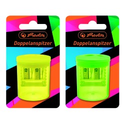 Ascutitoare Plastic Dubla Neon Art