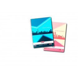 Caiet A5 70 File Cu Spirala Dictando - Economic