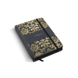Bloc Notes Black Gold 13x21cm 240f Dictando Baroque Gold