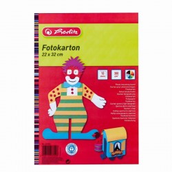 Carton Colorat 300 Grame 10 Coli 22-32cm