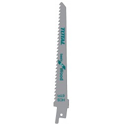 Total - Set Lame Fierastrau Sabie - Lemn - 150mm