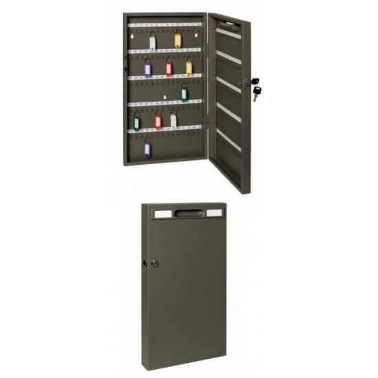 Panou Metalic Pentru 140 De Chei, 270 X 515 X 52 Mm, Inchidere Cu Cheie, Alco