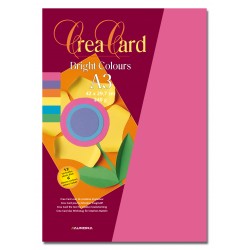Carton Color A3, 240g/mp - 12coli/set, Aurora Raphael - 6 Culori Intense