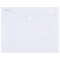 Mapa Pp Protectie Documente A5 Landscape, Inchidere Cu Capsa, 10/set, Donau - Transparent