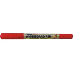 Marker Pentru Tabla De Scris Artline 541t, Doua Capete - Varfuri Rotunde 0.4mm/1.0mm - Rosu