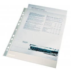 Folie De Protectie Esselte, A4, 40 Mic, 100 Buc/set, Cristal