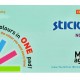 Magic Notes Autoadeziv 76 X 127 Mm, 100 File, Stick"n Magic Notes - 4 Culori Pastel