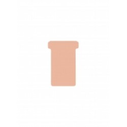 Jalema T-cards, Din Hartie, 100buc/set, Format 2 - (85 X 48mm, Top 60mm) - Roz