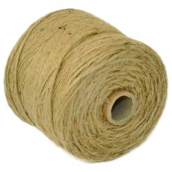 Sfoara Din Iuta Impletita, 250m, 500gr/ghem, Q-connect - Culoare Maro