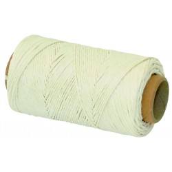 Sfoara Ceruita, 220m, 100gr/ghem, Rezistenta Crescuta, Q-connect - Culoare Alba