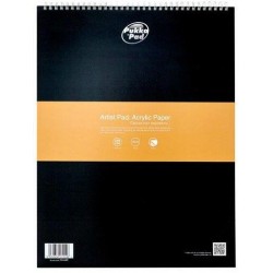 Bloc Desen Cu Spirala Dubla, 16 X 12cm, 15 File - 240g/mp, Pukka Acrylic