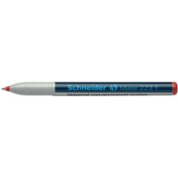 Universal Non-permanent Marker Schneider Maxx 223 F, Varf 0.7mm - Rosu