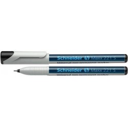 Universal Non-permanent Marker Schneider Maxx 221 S, Varf 0.4mm - Negru